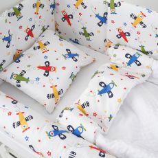 Постельный комплект 6 эл. Twins Sky 4060-TS-01, white/boy